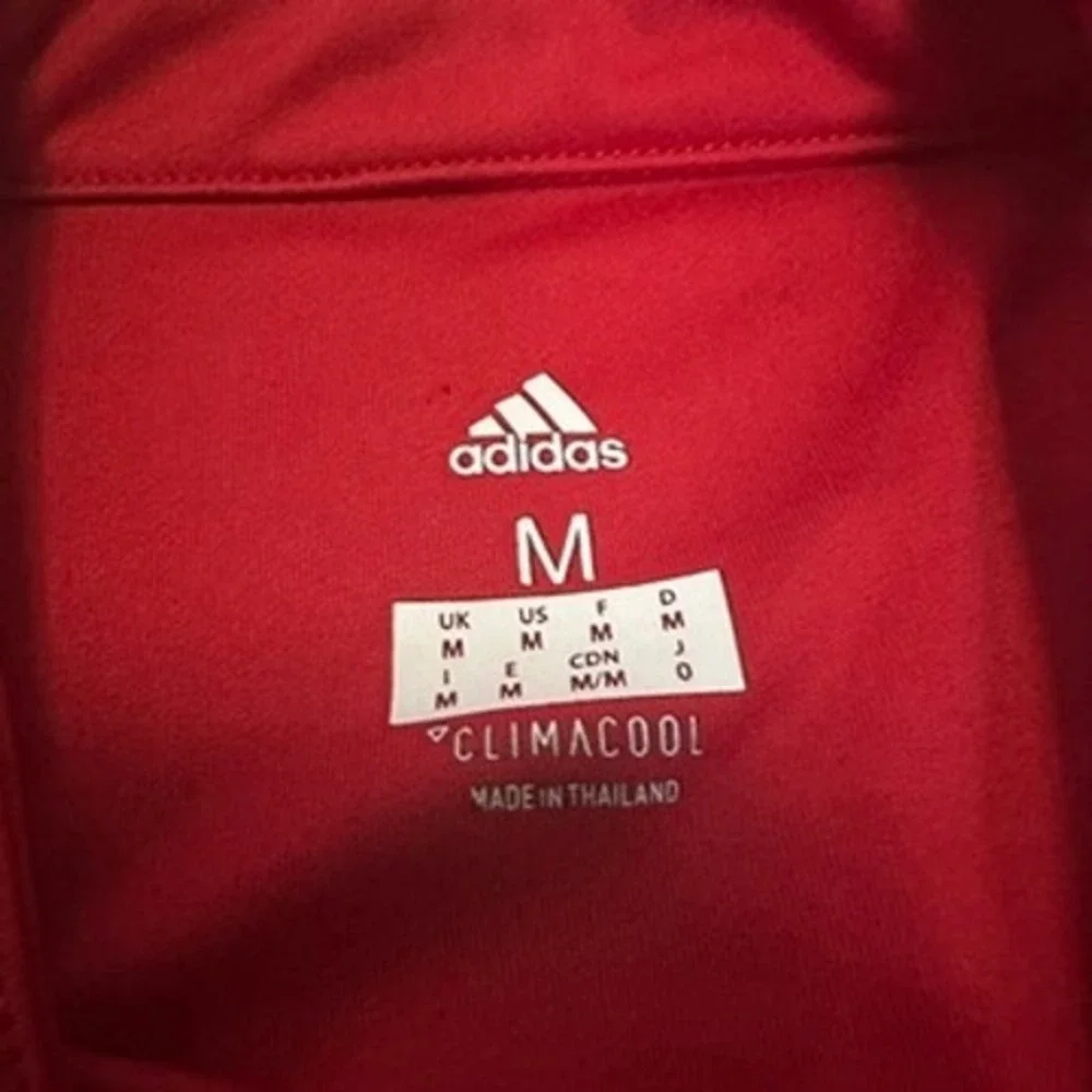 Adidas Manchester United 2017-18 Home Jersey Red Mens‎ Medium Climacool Soccer